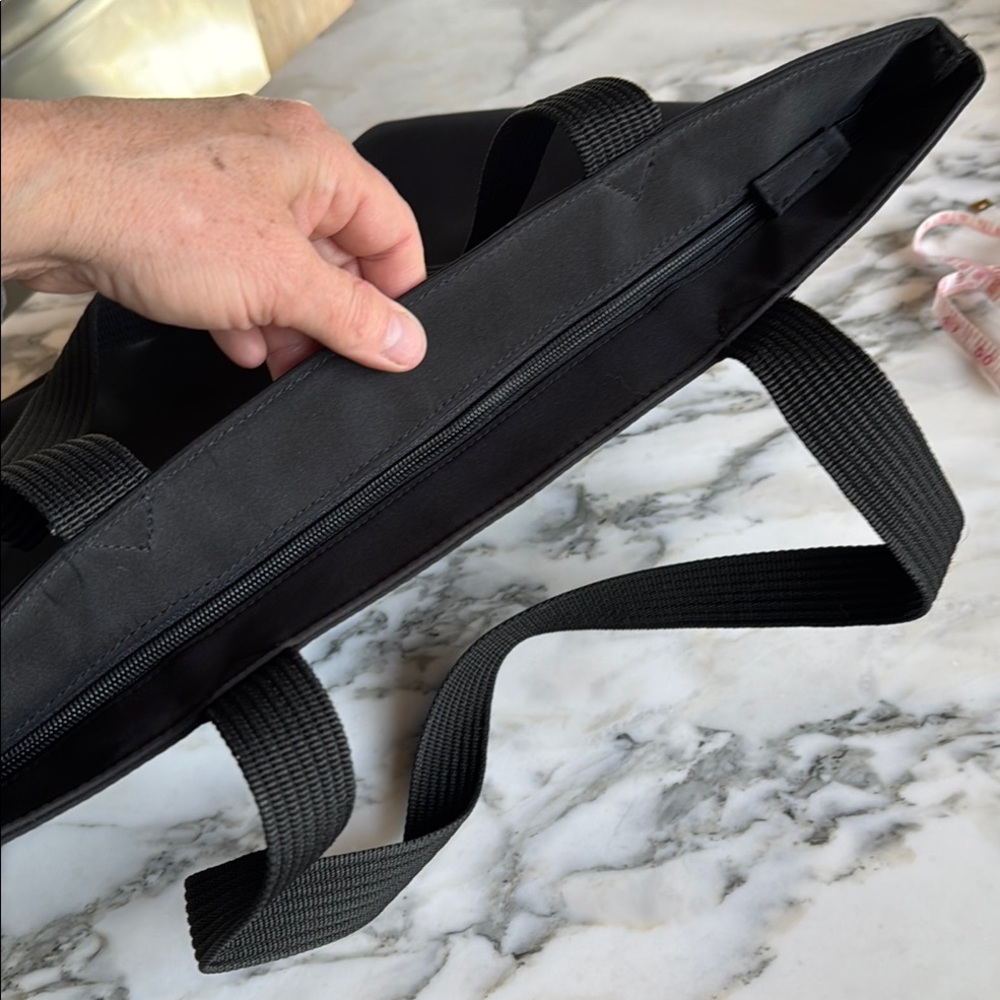 Sonoma Black Tote Bag with Spacious Design and Sturdy Straps - Picture 7 of 11